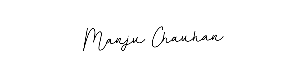 Use a signature maker to create a handwritten signature online. With this signature software, you can design (BallpointsItalic-DORy9) your own signature for name Manju Chauhan. Manju Chauhan signature style 11 images and pictures png