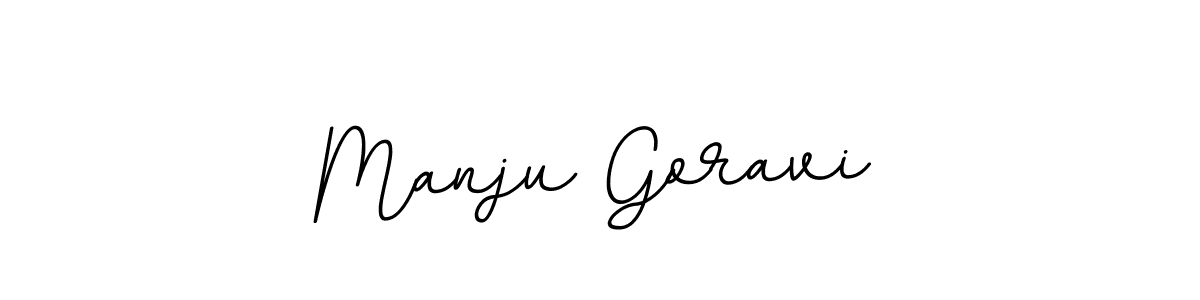 You should practise on your own different ways (BallpointsItalic-DORy9) to write your name (Manju Goravi) in signature. don't let someone else do it for you. Manju Goravi signature style 11 images and pictures png