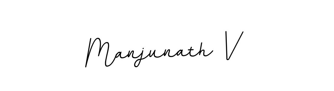 Also You can easily find your signature by using the search form. We will create Manjunath V name handwritten signature images for you free of cost using BallpointsItalic-DORy9 sign style. Manjunath V signature style 11 images and pictures png