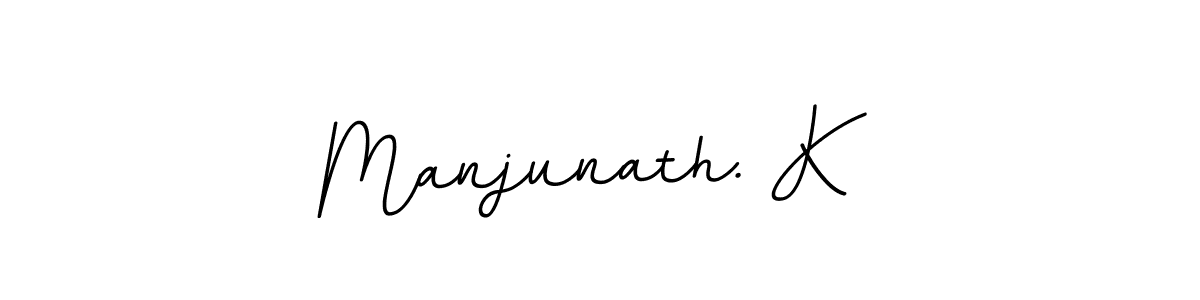 Create a beautiful signature design for name Manjunath. K. With this signature (BallpointsItalic-DORy9) fonts, you can make a handwritten signature for free. Manjunath. K signature style 11 images and pictures png