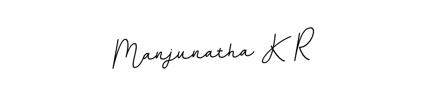 How to make Manjunatha K R signature? BallpointsItalic-DORy9 is a professional autograph style. Create handwritten signature for Manjunatha K R name. Manjunatha K R signature style 11 images and pictures png