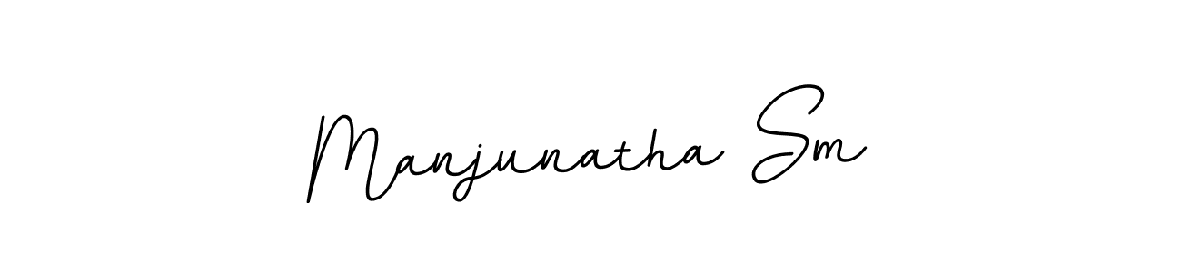 It looks lik you need a new signature style for name Manjunatha Sm. Design unique handwritten (BallpointsItalic-DORy9) signature with our free signature maker in just a few clicks. Manjunatha Sm signature style 11 images and pictures png