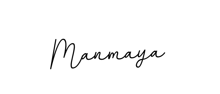 Create a beautiful signature design for name Manmaya. With this signature (BallpointsItalic-DORy9) fonts, you can make a handwritten signature for free. Manmaya signature style 11 images and pictures png