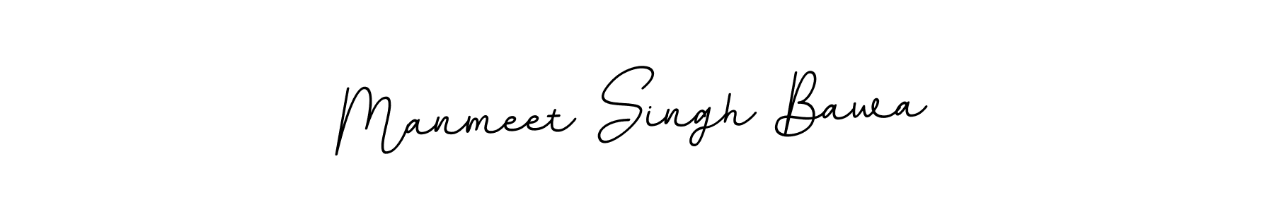 The best way (BallpointsItalic-DORy9) to make a short signature is to pick only two or three words in your name. The name Manmeet Singh Bawa include a total of six letters. For converting this name. Manmeet Singh Bawa signature style 11 images and pictures png