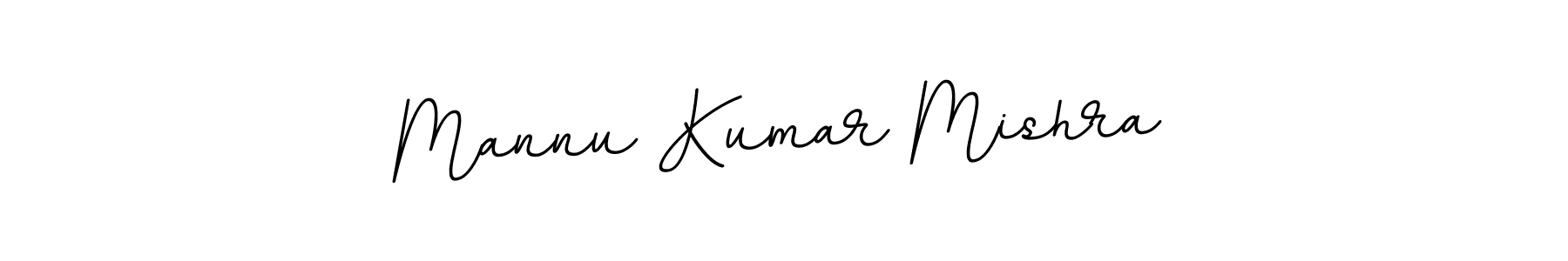 Make a beautiful signature design for name Mannu Kumar Mishra. With this signature (BallpointsItalic-DORy9) style, you can create a handwritten signature for free. Mannu Kumar Mishra signature style 11 images and pictures png