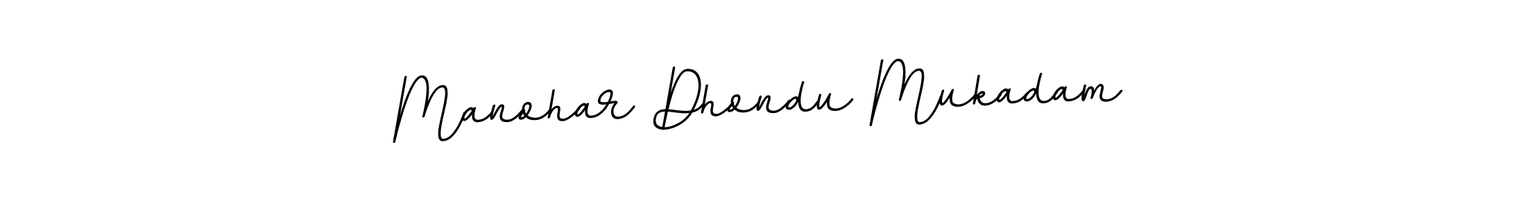 Make a short Manohar Dhondu Mukadam signature style. Manage your documents anywhere anytime using BallpointsItalic-DORy9. Create and add eSignatures, submit forms, share and send files easily. Manohar Dhondu Mukadam signature style 11 images and pictures png