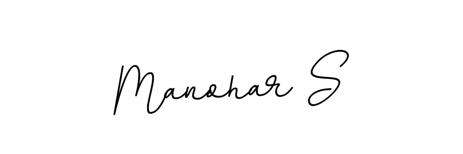 if you are searching for the best signature style for your name Manohar S. so please give up your signature search. here we have designed multiple signature styles  using BallpointsItalic-DORy9. Manohar S signature style 11 images and pictures png