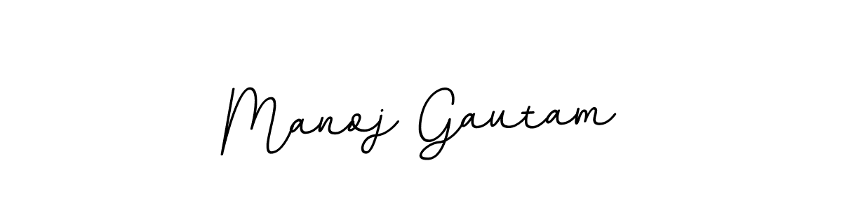 if you are searching for the best signature style for your name Manoj Gautam. so please give up your signature search. here we have designed multiple signature styles  using BallpointsItalic-DORy9. Manoj Gautam signature style 11 images and pictures png