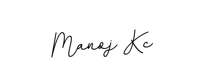 Use a signature maker to create a handwritten signature online. With this signature software, you can design (BallpointsItalic-DORy9) your own signature for name Manoj Kc. Manoj Kc signature style 11 images and pictures png