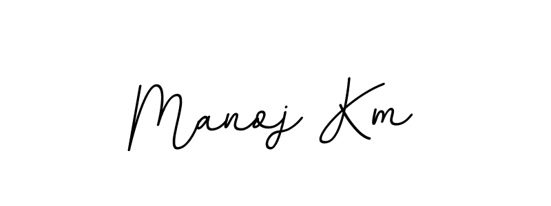 Make a beautiful signature design for name Manoj Km. Use this online signature maker to create a handwritten signature for free. Manoj Km signature style 11 images and pictures png