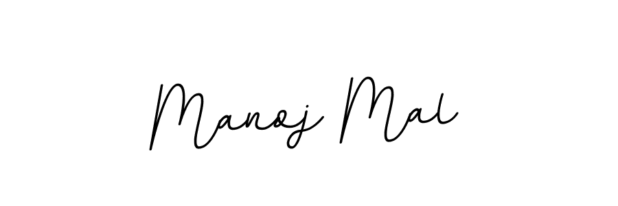 Use a signature maker to create a handwritten signature online. With this signature software, you can design (BallpointsItalic-DORy9) your own signature for name Manoj Mal. Manoj Mal signature style 11 images and pictures png