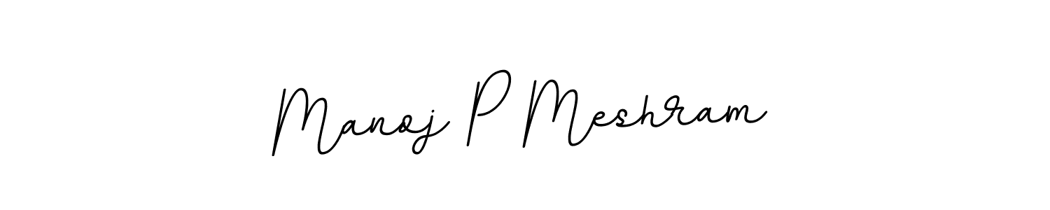 How to make Manoj P Meshram signature? BallpointsItalic-DORy9 is a professional autograph style. Create handwritten signature for Manoj P Meshram name. Manoj P Meshram signature style 11 images and pictures png