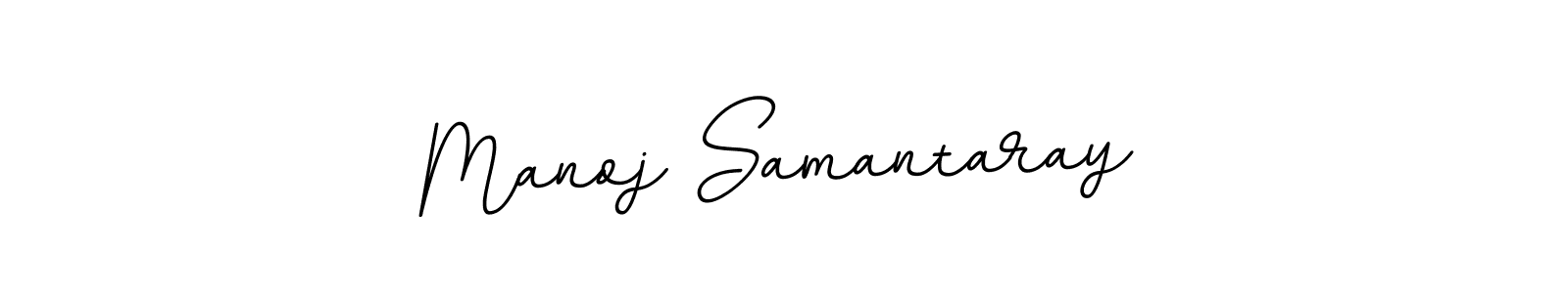 The best way (BallpointsItalic-DORy9) to make a short signature is to pick only two or three words in your name. The name Manoj Samantaray include a total of six letters. For converting this name. Manoj Samantaray signature style 11 images and pictures png