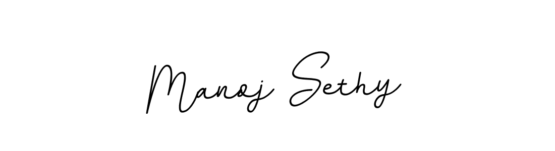 Manoj Sethy stylish signature style. Best Handwritten Sign (BallpointsItalic-DORy9) for my name. Handwritten Signature Collection Ideas for my name Manoj Sethy. Manoj Sethy signature style 11 images and pictures png