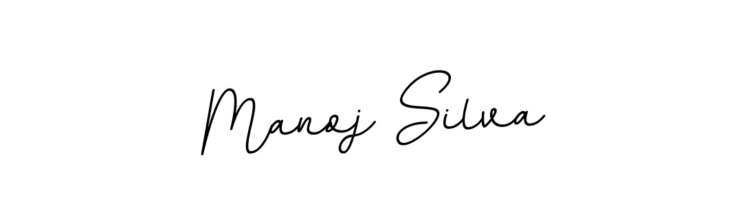 Make a beautiful signature design for name Manoj Silva. With this signature (BallpointsItalic-DORy9) style, you can create a handwritten signature for free. Manoj Silva signature style 11 images and pictures png