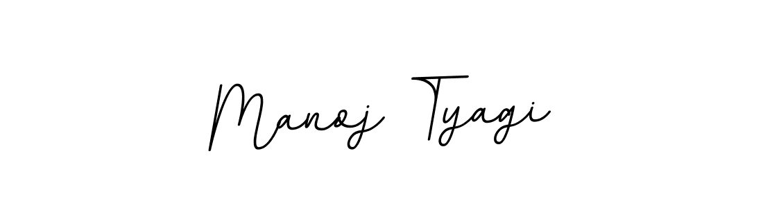 This is the best signature style for the Manoj Tyagi name. Also you like these signature font (BallpointsItalic-DORy9). Mix name signature. Manoj Tyagi signature style 11 images and pictures png