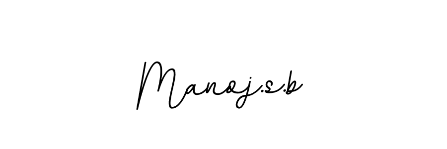 BallpointsItalic-DORy9 is a professional signature style that is perfect for those who want to add a touch of class to their signature. It is also a great choice for those who want to make their signature more unique. Get Manoj.s.b name to fancy signature for free. Manoj.s.b signature style 11 images and pictures png