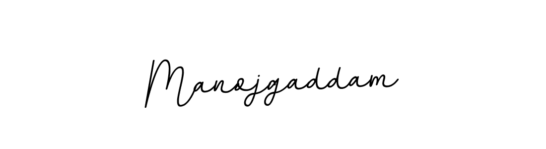 Manojgaddam stylish signature style. Best Handwritten Sign (BallpointsItalic-DORy9) for my name. Handwritten Signature Collection Ideas for my name Manojgaddam. Manojgaddam signature style 11 images and pictures png