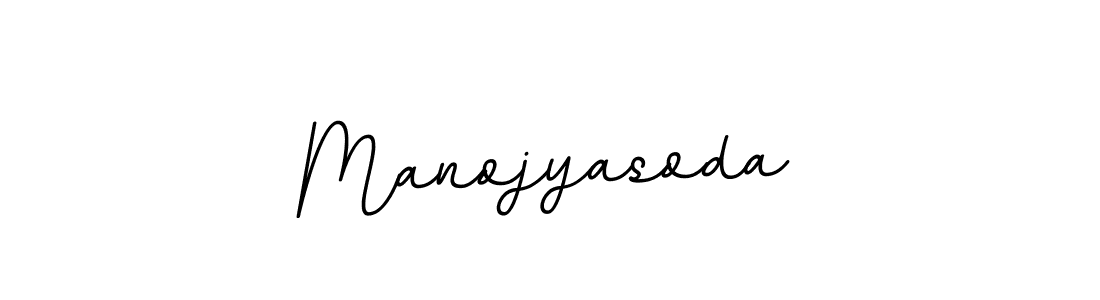 Make a beautiful signature design for name Manojyasoda. With this signature (BallpointsItalic-DORy9) style, you can create a handwritten signature for free. Manojyasoda signature style 11 images and pictures png