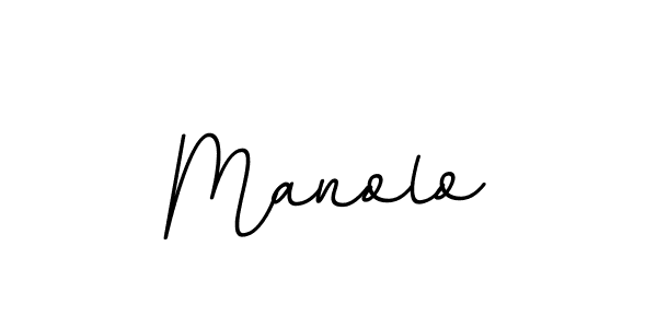Create a beautiful signature design for name Manolo. With this signature (BallpointsItalic-DORy9) fonts, you can make a handwritten signature for free. Manolo signature style 11 images and pictures png