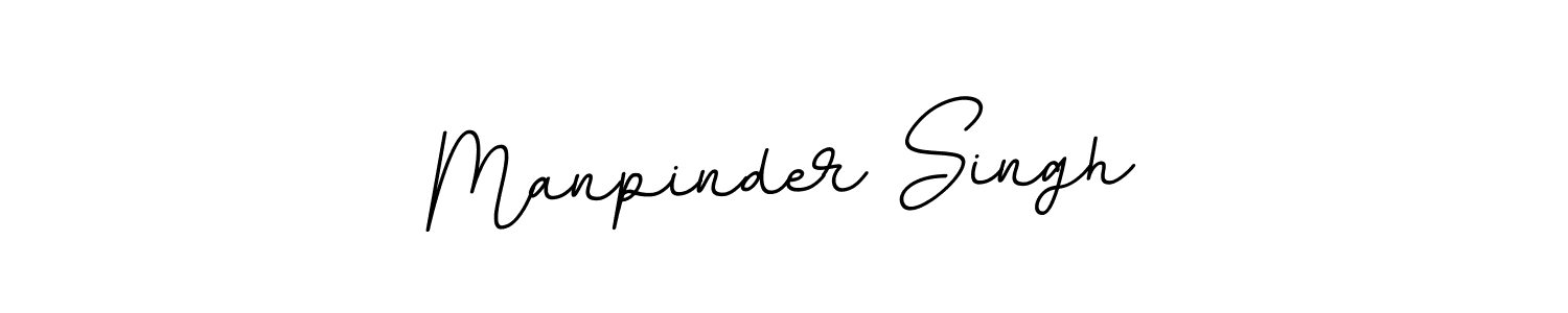 Create a beautiful signature design for name Manpinder Singh. With this signature (BallpointsItalic-DORy9) fonts, you can make a handwritten signature for free. Manpinder Singh signature style 11 images and pictures png