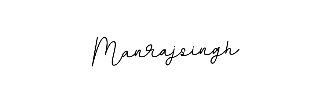 Make a beautiful signature design for name Manrajsingh. With this signature (BallpointsItalic-DORy9) style, you can create a handwritten signature for free. Manrajsingh signature style 11 images and pictures png