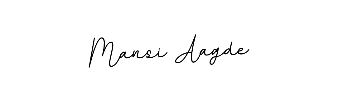 You should practise on your own different ways (BallpointsItalic-DORy9) to write your name (Mansi Aagde) in signature. don't let someone else do it for you. Mansi Aagde signature style 11 images and pictures png