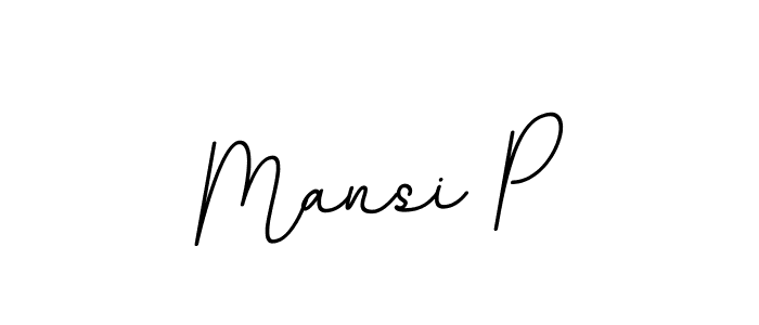 Also we have Mansi P name is the best signature style. Create professional handwritten signature collection using BallpointsItalic-DORy9 autograph style. Mansi P signature style 11 images and pictures png