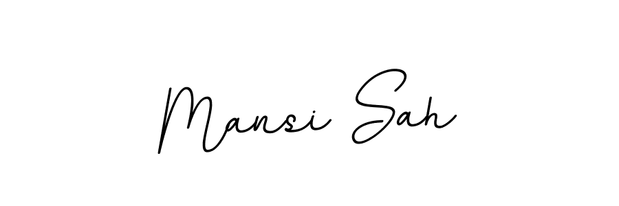 if you are searching for the best signature style for your name Mansi Sah. so please give up your signature search. here we have designed multiple signature styles  using BallpointsItalic-DORy9. Mansi Sah signature style 11 images and pictures png
