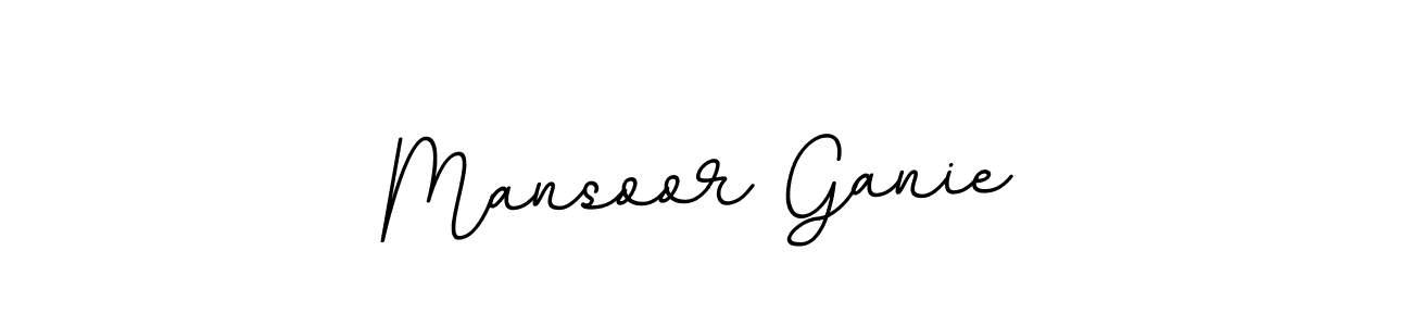 This is the best signature style for the Mansoor Ganie name. Also you like these signature font (BallpointsItalic-DORy9). Mix name signature. Mansoor Ganie signature style 11 images and pictures png