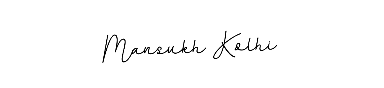 Also we have Mansukh Kolhi name is the best signature style. Create professional handwritten signature collection using BallpointsItalic-DORy9 autograph style. Mansukh Kolhi signature style 11 images and pictures png