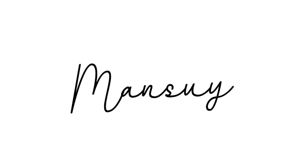Mansuy stylish signature style. Best Handwritten Sign (BallpointsItalic-DORy9) for my name. Handwritten Signature Collection Ideas for my name Mansuy. Mansuy signature style 11 images and pictures png