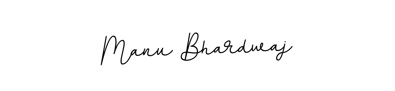 Use a signature maker to create a handwritten signature online. With this signature software, you can design (BallpointsItalic-DORy9) your own signature for name Manu Bhardwaj. Manu Bhardwaj signature style 11 images and pictures png