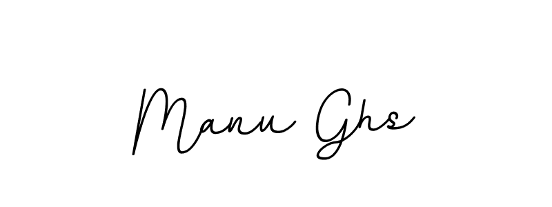 The best way (BallpointsItalic-DORy9) to make a short signature is to pick only two or three words in your name. The name Manu Ghs include a total of six letters. For converting this name. Manu Ghs signature style 11 images and pictures png