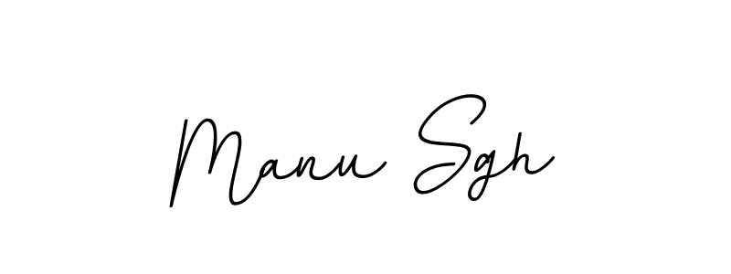 Use a signature maker to create a handwritten signature online. With this signature software, you can design (BallpointsItalic-DORy9) your own signature for name Manu Sgh. Manu Sgh signature style 11 images and pictures png