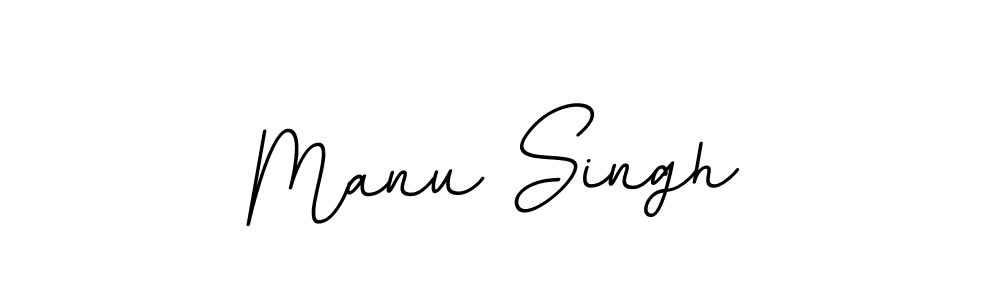 Use a signature maker to create a handwritten signature online. With this signature software, you can design (BallpointsItalic-DORy9) your own signature for name Manu Singh. Manu Singh signature style 11 images and pictures png