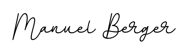 A dynamic signature style for Manuel Berger using BallpointsItalic-DORy9 script. Designed to look authentic, handwritten, and professional. Manuel Berger signature style 11 images and pictures png
