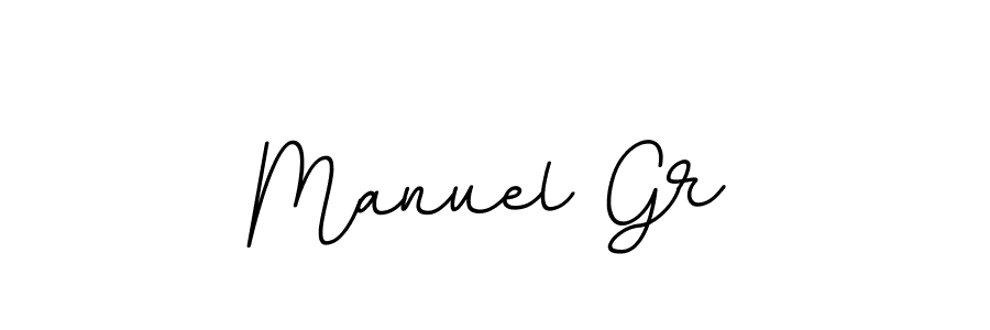 You should practise on your own different ways (BallpointsItalic-DORy9) to write your name (Manuel Gr) in signature. don't let someone else do it for you. Manuel Gr signature style 11 images and pictures png