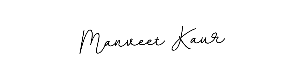 How to make Manveet Kaur name signature. Use BallpointsItalic-DORy9 style for creating short signs online. This is the latest handwritten sign. Manveet Kaur signature style 11 images and pictures png