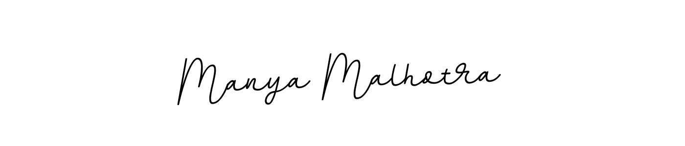 Manya Malhotra stylish signature style. Best Handwritten Sign (BallpointsItalic-DORy9) for my name. Handwritten Signature Collection Ideas for my name Manya Malhotra. Manya Malhotra signature style 11 images and pictures png