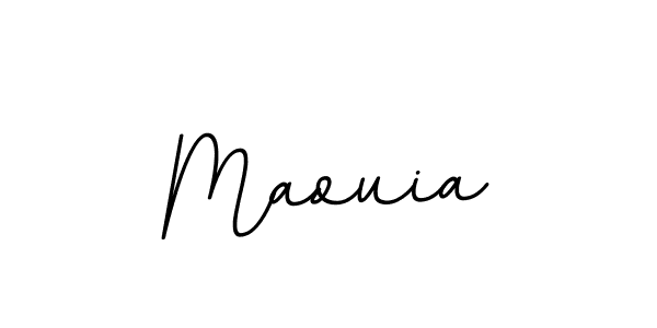 How to make Maouia signature? BallpointsItalic-DORy9 is a professional autograph style. Create handwritten signature for Maouia name. Maouia signature style 11 images and pictures png