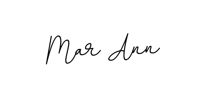 Create a beautiful signature design for name Mar Ann. With this signature (BallpointsItalic-DORy9) fonts, you can make a handwritten signature for free. Mar Ann signature style 11 images and pictures png