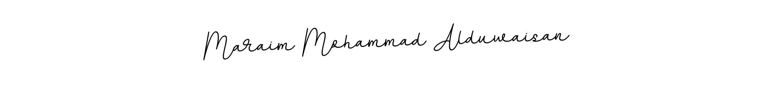 Also You can easily find your signature by using the search form. We will create Maraim Mohammad Alduwaisan name handwritten signature images for you free of cost using BallpointsItalic-DORy9 sign style. Maraim Mohammad Alduwaisan signature style 11 images and pictures png