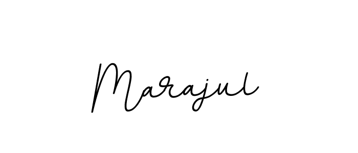 Design your own signature with our free online signature maker. With this signature software, you can create a handwritten (BallpointsItalic-DORy9) signature for name Marajul. Marajul signature style 11 images and pictures png