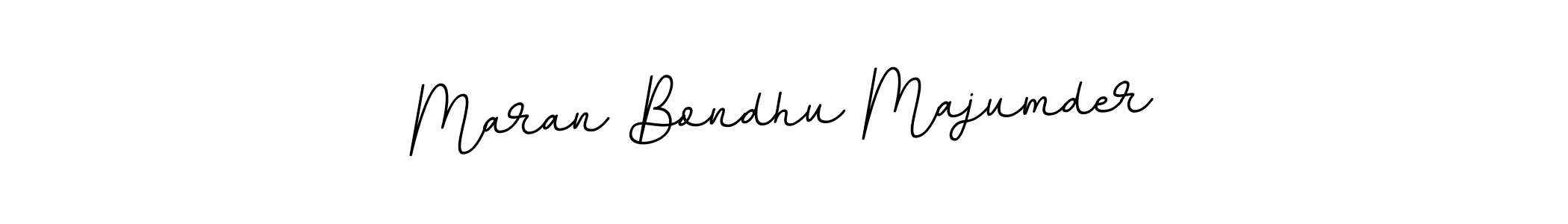 How to make Maran Bondhu Majumder signature? BallpointsItalic-DORy9 is a professional autograph style. Create handwritten signature for Maran Bondhu Majumder name. Maran Bondhu Majumder signature style 11 images and pictures png