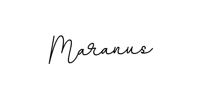 Create a beautiful signature design for name Maranus. With this signature (BallpointsItalic-DORy9) fonts, you can make a handwritten signature for free. Maranus signature style 11 images and pictures png