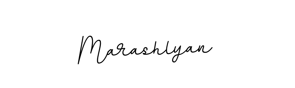 Create a beautiful signature design for name Marashlyan. With this signature (BallpointsItalic-DORy9) fonts, you can make a handwritten signature for free. Marashlyan signature style 11 images and pictures png
