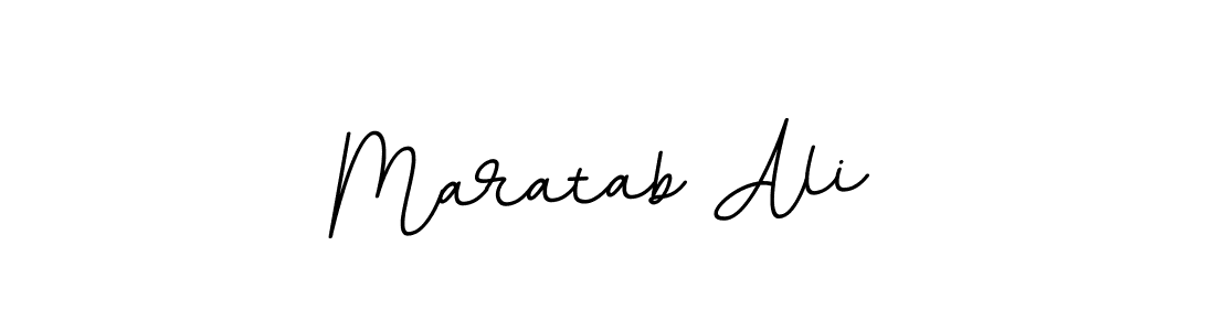 How to make Maratab Ali name signature. Use BallpointsItalic-DORy9 style for creating short signs online. This is the latest handwritten sign. Maratab Ali signature style 11 images and pictures png