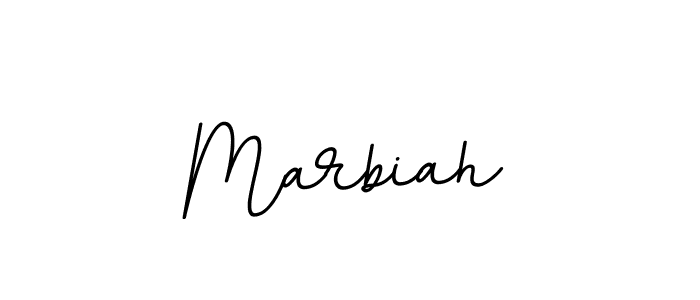 The best way (BallpointsItalic-DORy9) to make a short signature is to pick only two or three words in your name. The name Marbiah include a total of six letters. For converting this name. Marbiah signature style 11 images and pictures png