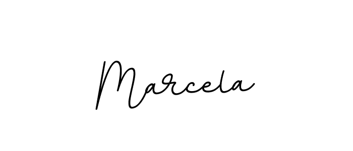 It looks lik you need a new signature style for name Marcela. Design unique handwritten (BallpointsItalic-DORy9) signature with our free signature maker in just a few clicks. Marcela signature style 11 images and pictures png